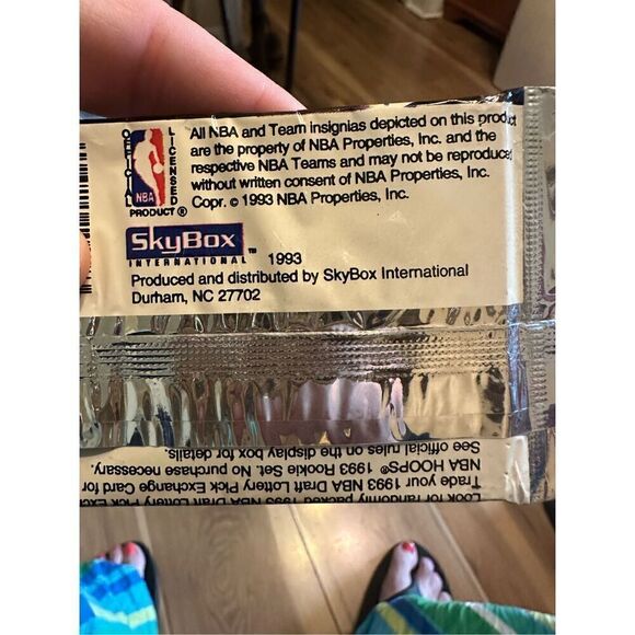 NEW NBA HOOPS BASKETBALL 93-94 Series 1 DRAFT LISTINGS - Picture 2 of 4